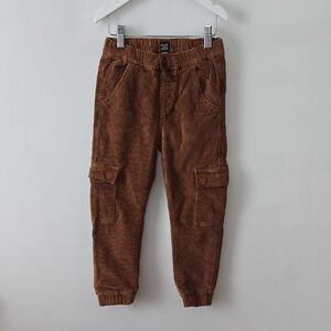 Deux Par Deux Brown Corduroy Joggers Boys 5/6